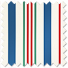 The British Stripe Co. George, Liverpool No.1 - Made to Measure Curtains